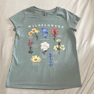 Girl’s wildflowers t-shirt